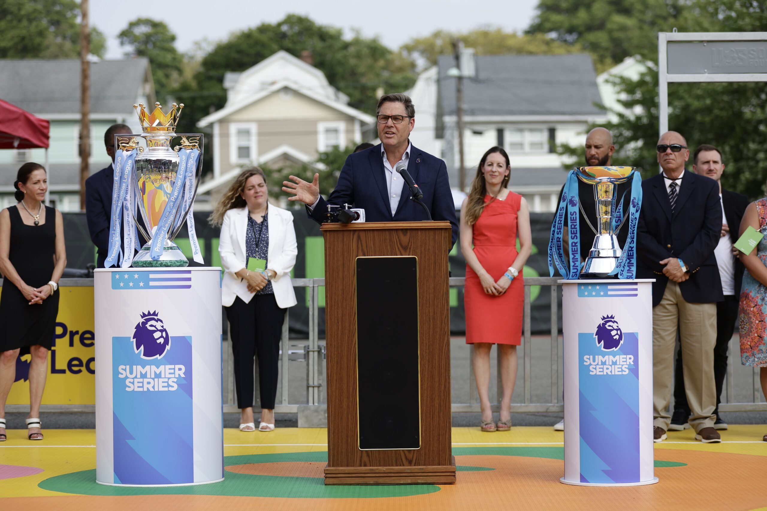Lee más sobre el artículo La Premier League y EA SPORTS se asocian con la US Soccer Foundation para crear una minicancha en Nueva Jersey como parte del compromiso continuo con el fútbol comunitario