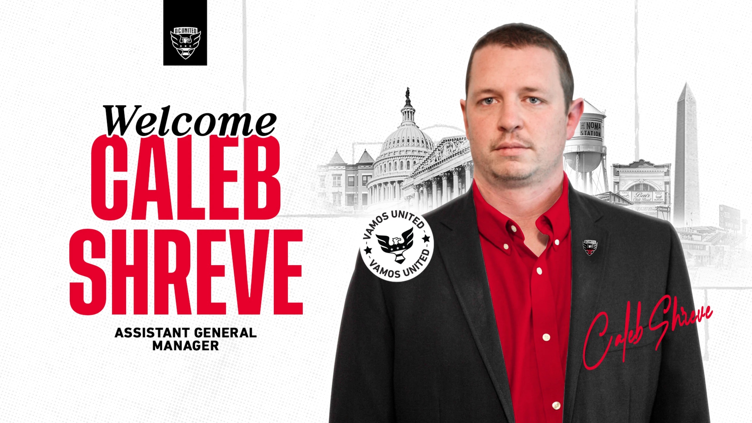 Lee más sobre el artículo DC United contrata a Caleb Shreve como subdirector general