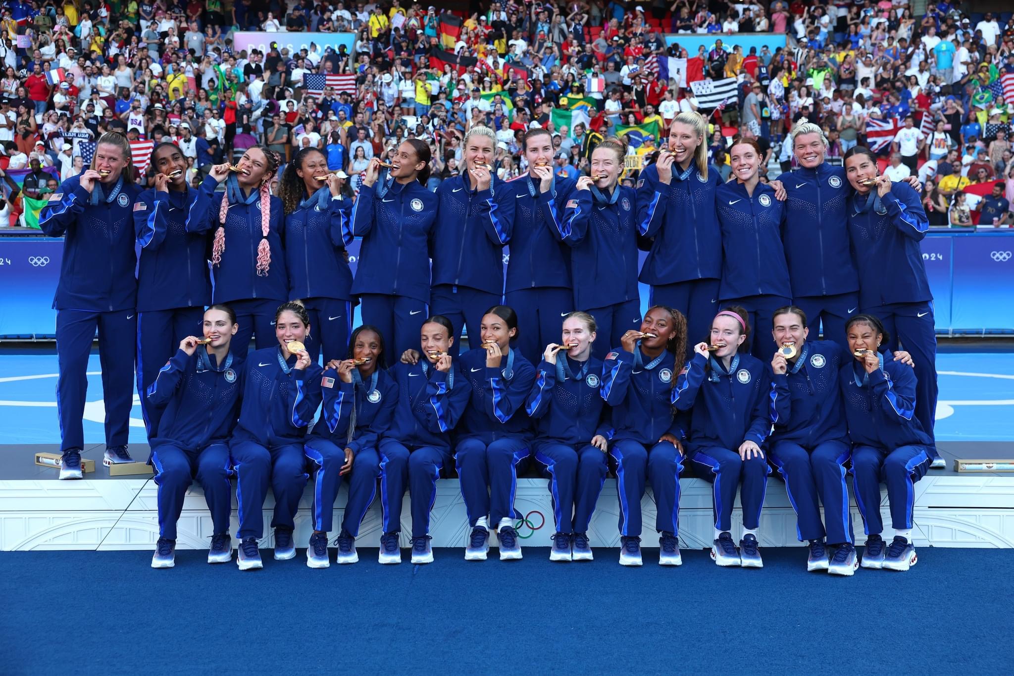 Lee más sobre el artículo Medalla de Oro para la Selección Femenina de Estados Unidos en los Juegos Olímpicos, 1-0