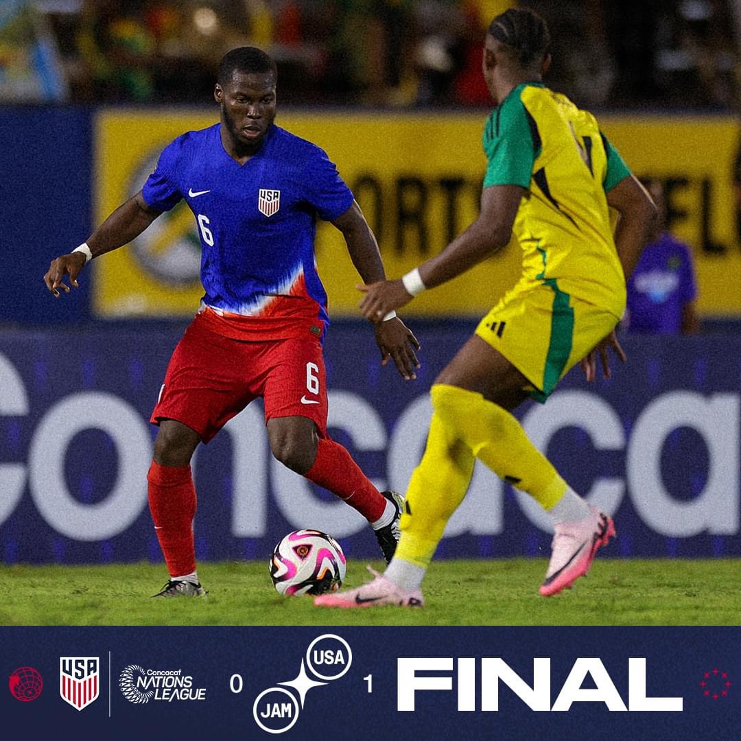 Lee más sobre el artículo Estados Unidos se impuso a Jamaica en partido de ida de la Liga de Naciones CONCACAF, 1-0