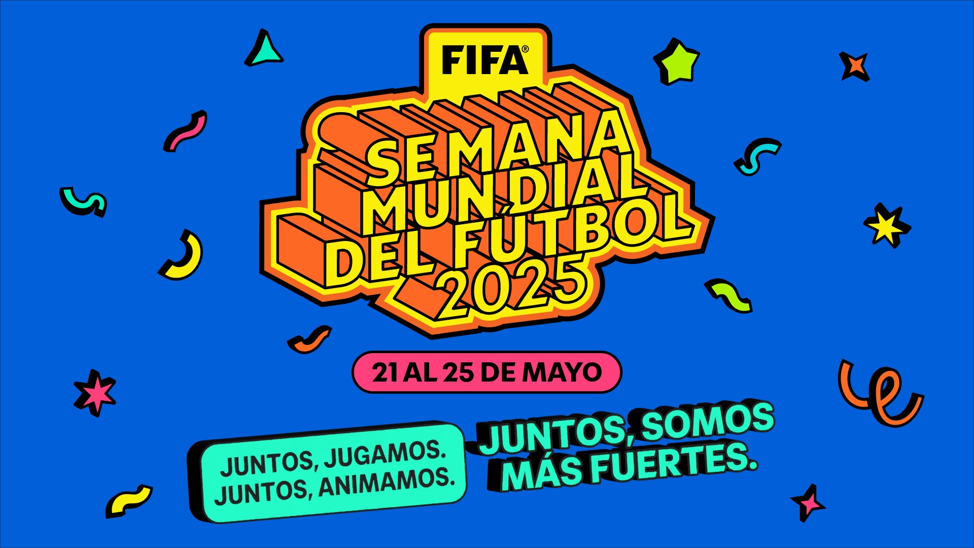 Lee más sobre el artículo La FIFA presenta la primera semana mundial del fútbol e invita al mundo a unirse a las celebraciones