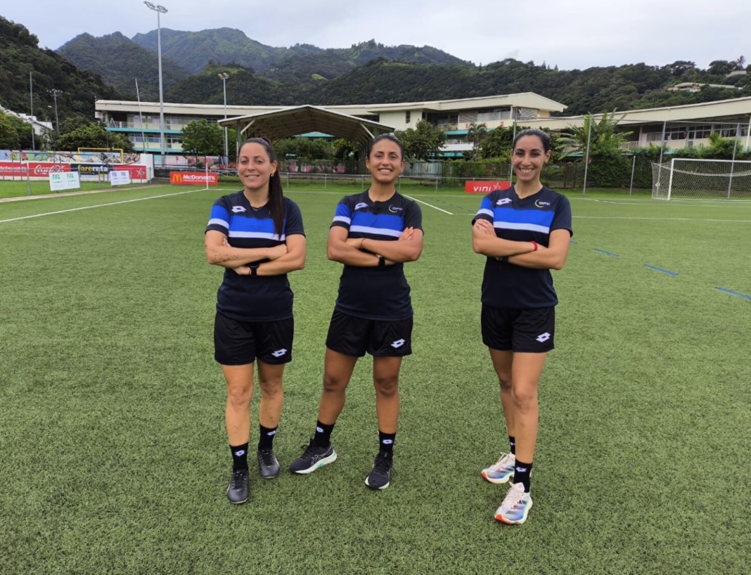 Lee más sobre el artículo Histórica participación de árbitras sudamericanas en la OFC Women’s Champions League 2025