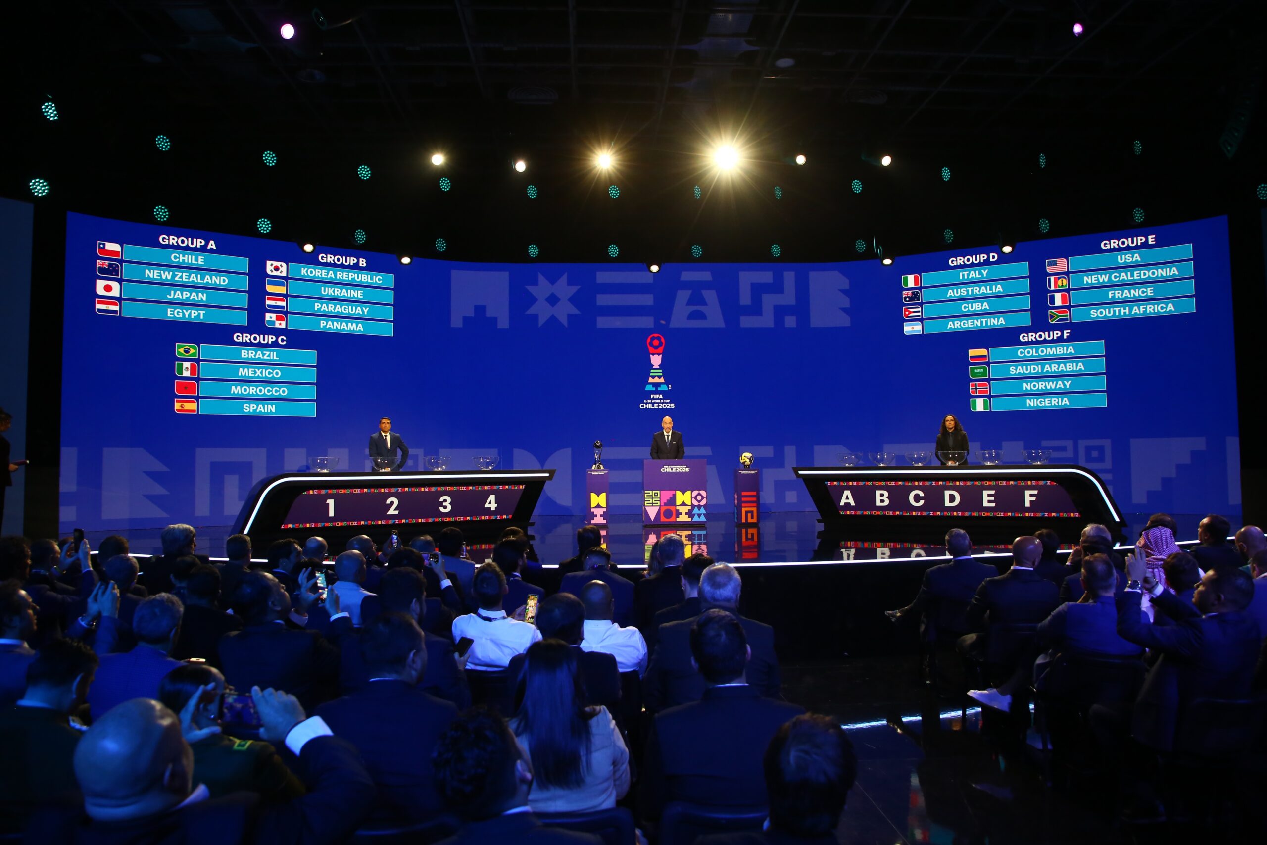 Lee más sobre el artículo El sorteo define al calendario de partidos de Copa Mundial Sub-20 Chile 2025™