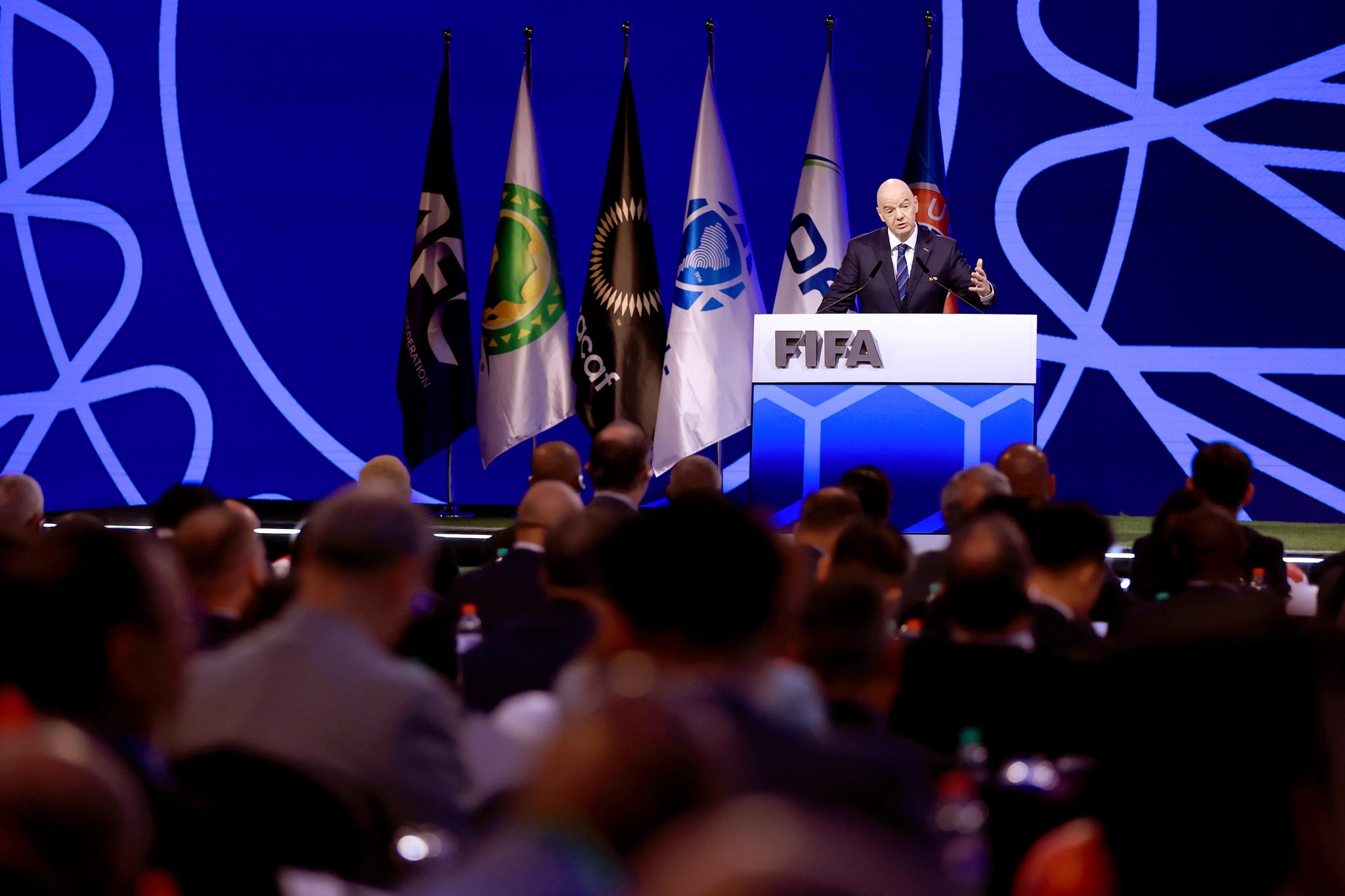Lee más sobre el artículo El Presidente de la FIFA destaca el impacto de la innovadora Copa Mundial de Clubes de la FIFA™ en el 75º Congreso de la FIFA