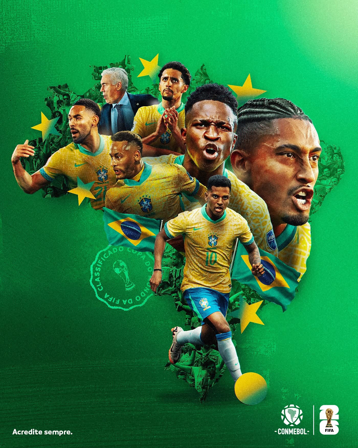 Lee más sobre el artículo Brasil saca boleto al Mundial, 1-0