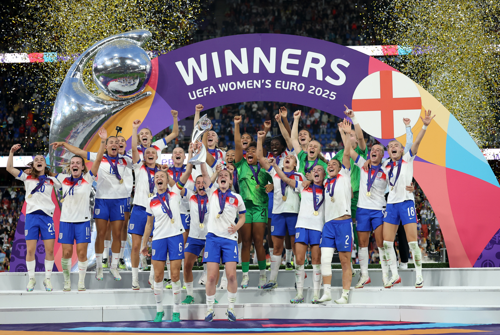 Lee más sobre el artículo Inglaterra revalida título en la ruleta de los penales: Eurocopa Femenina 2025, 1-1 (3-1)