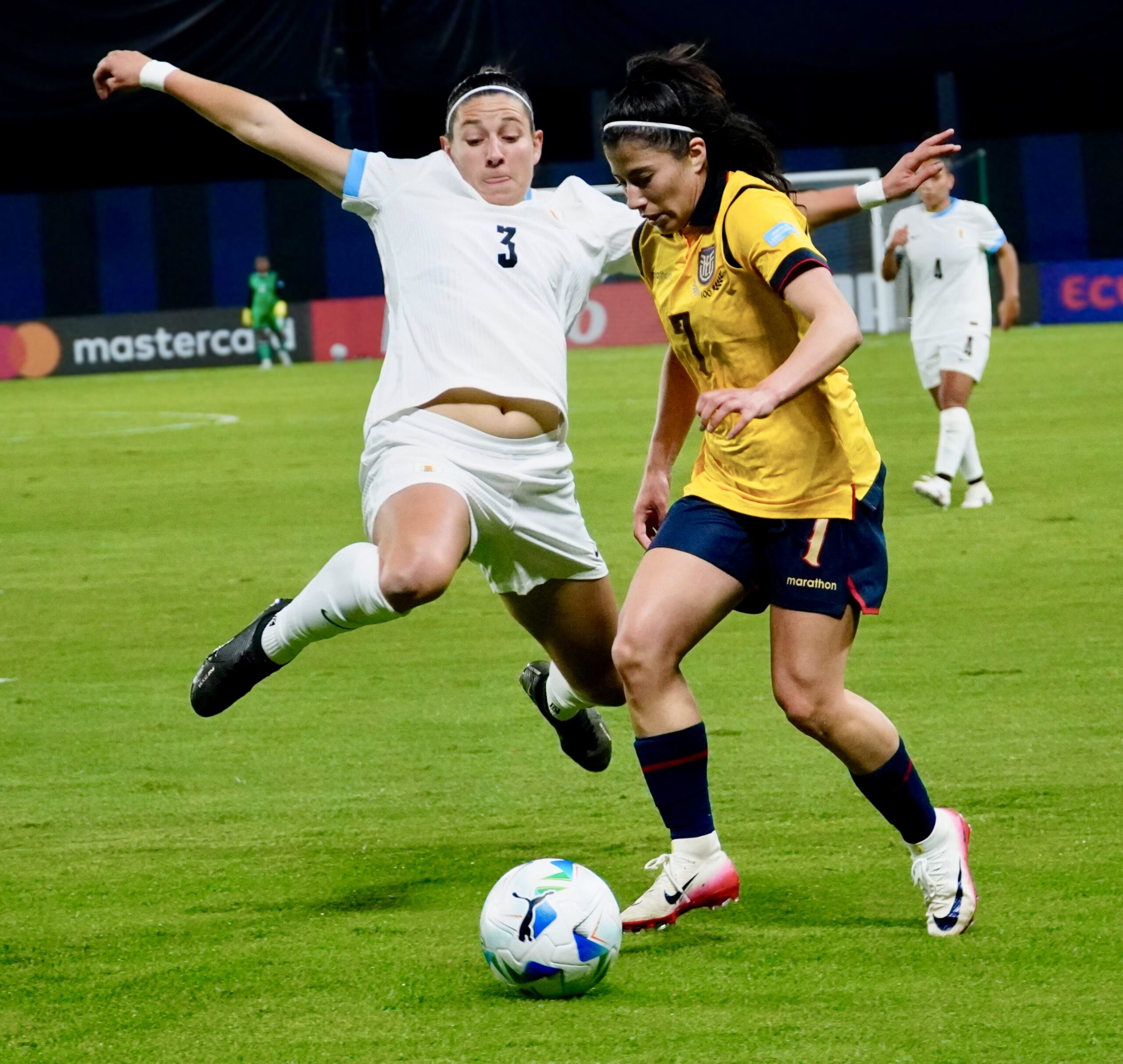 Lee más sobre el artículo Ecuador sacó un punto de oro en la inauguración de la Copa América Femenina, 2-2