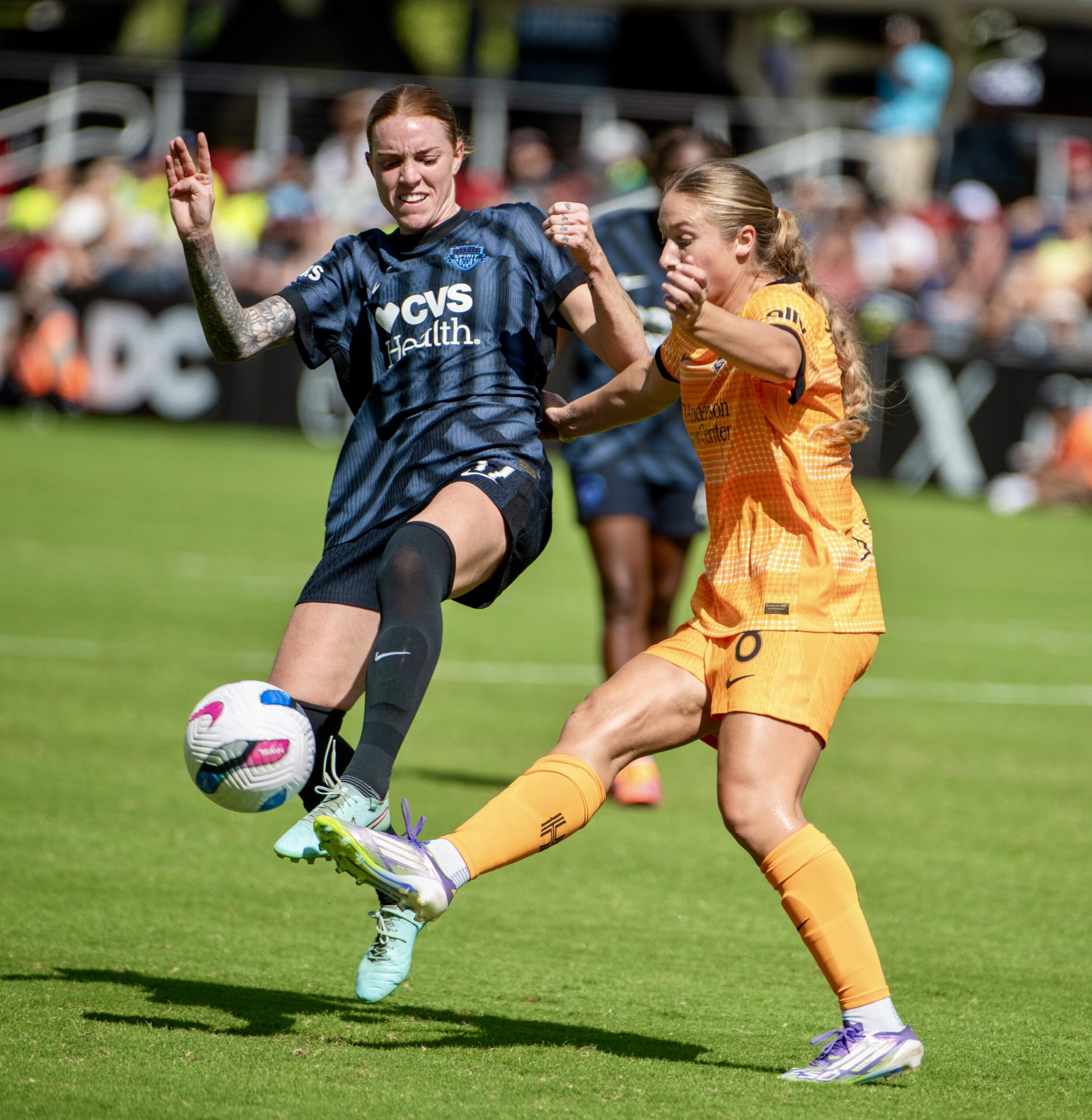 Lee más sobre el artículo Washington Spirit a lo grande no tuvo piedad del Houston Dash, 4-0