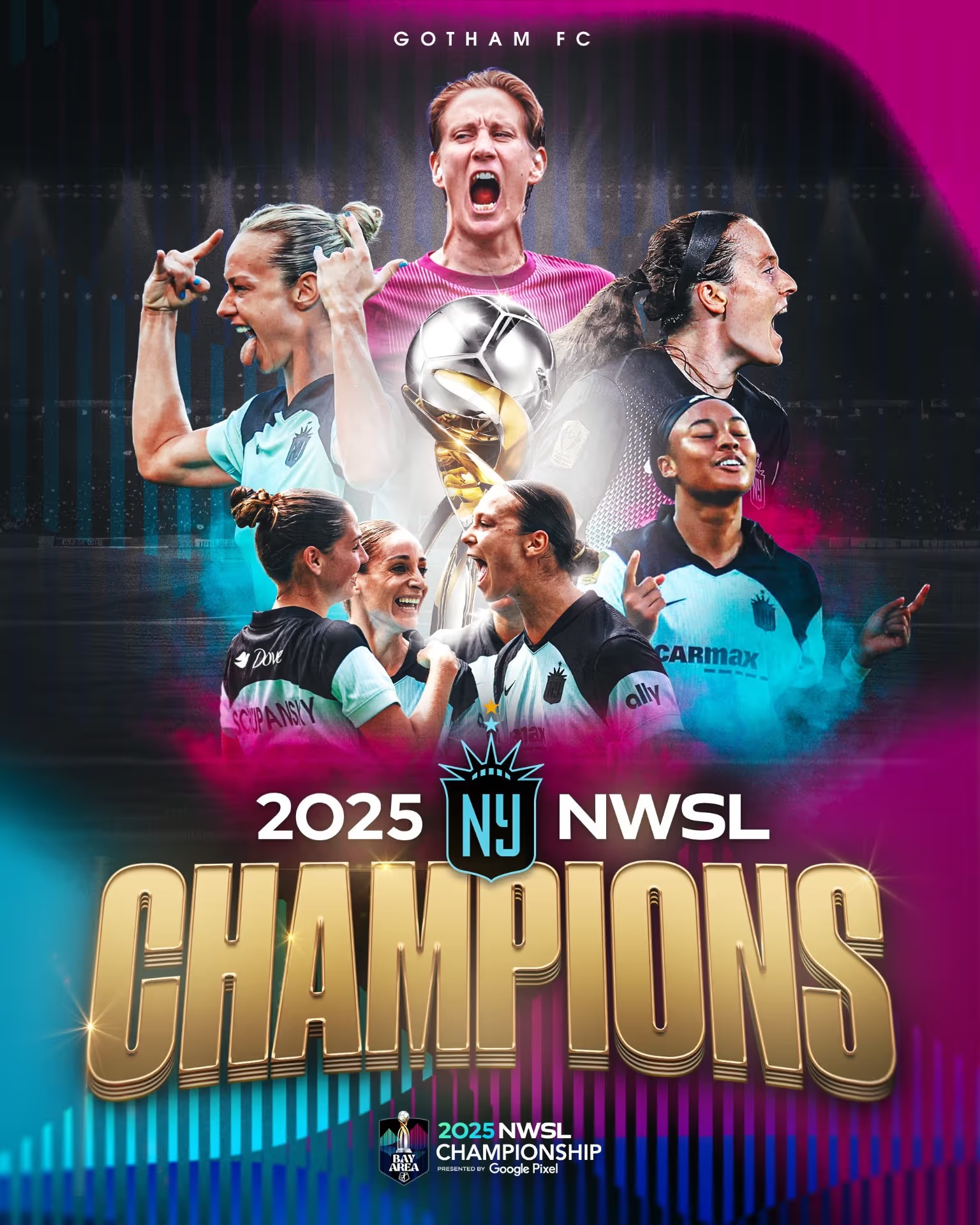 Lee más sobre el artículo Spirit cede el campeonato al Gotham FC y termina la temporada como subcampeón, 1-0