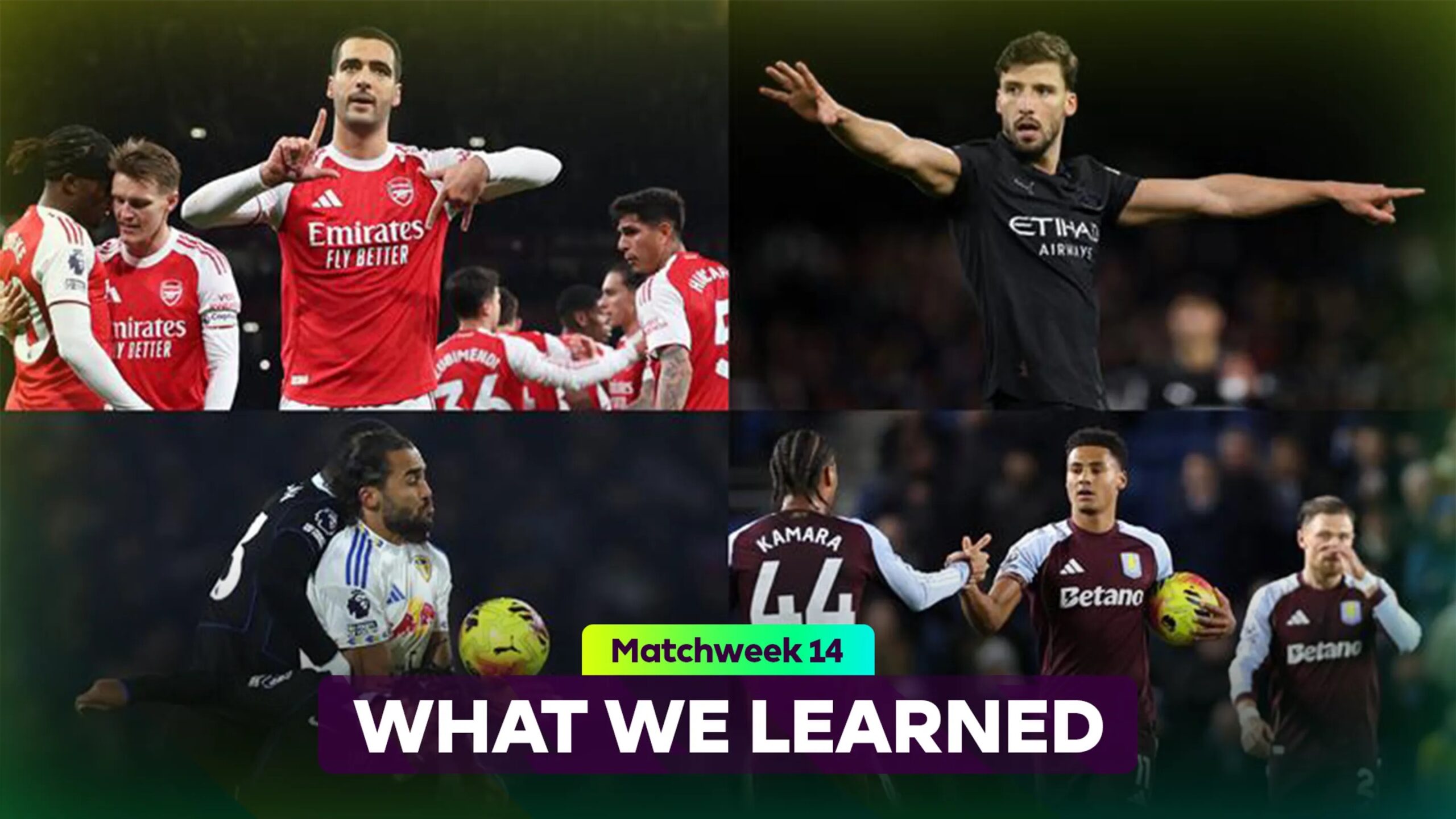 Lee más sobre el artículo Todo lo que necesitas saber de la Jornada 14º Premier League 