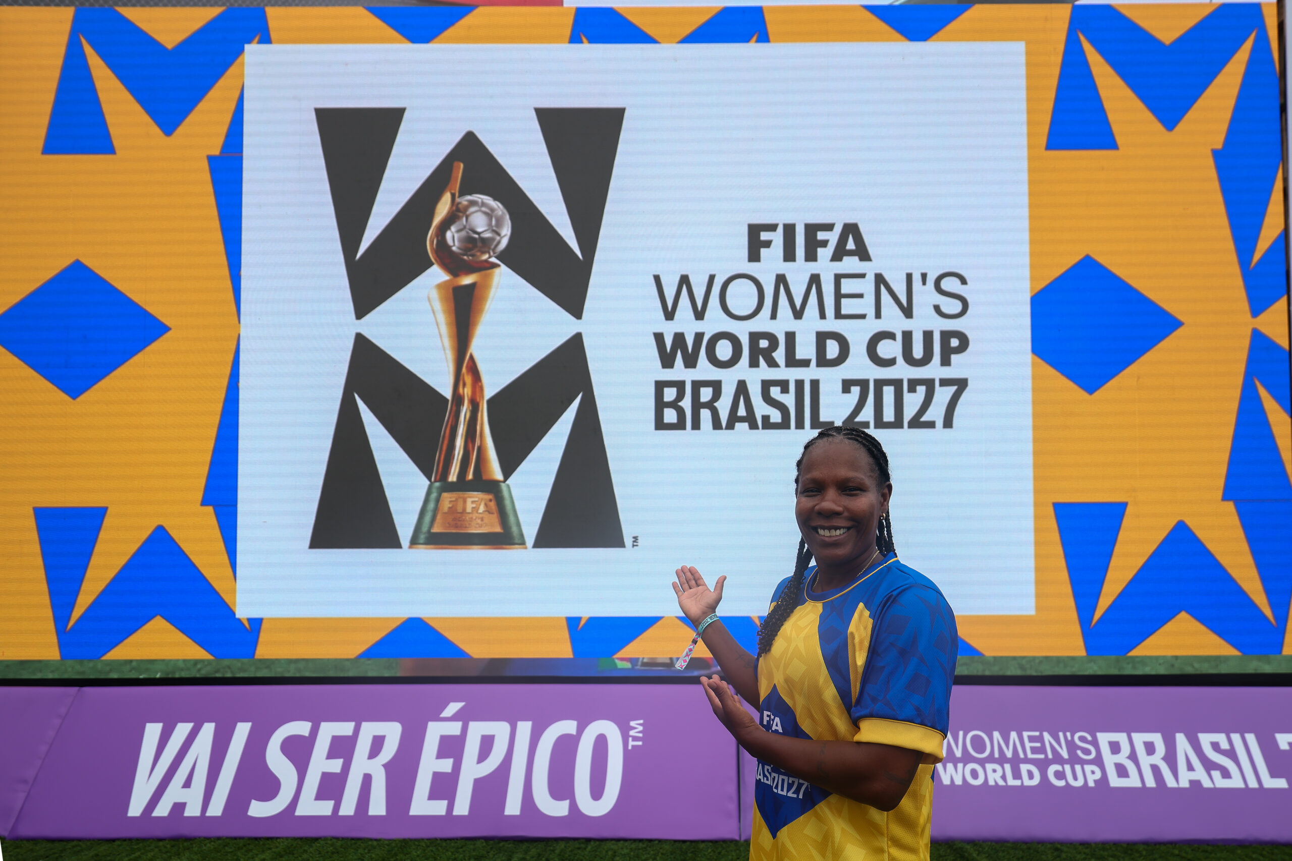 Lee más sobre el artículo Brasil se vuelve épico con la presentación de la poderosa marca de la Copa Mundial Femenina de la FIFA 2027™ en Río de Janeiro