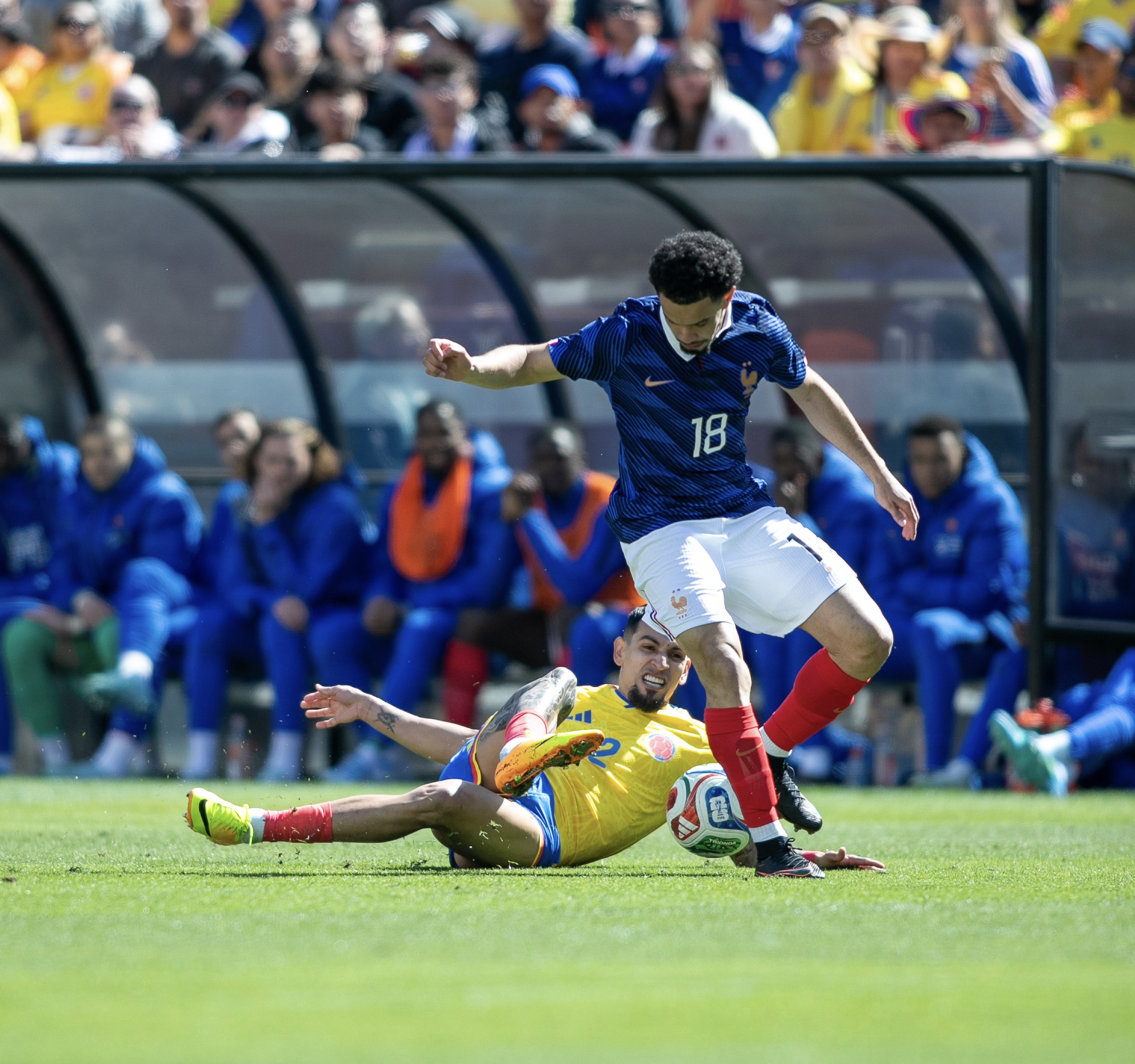 Lee más sobre el artículo Francia sepultó a Colombia, 3-1