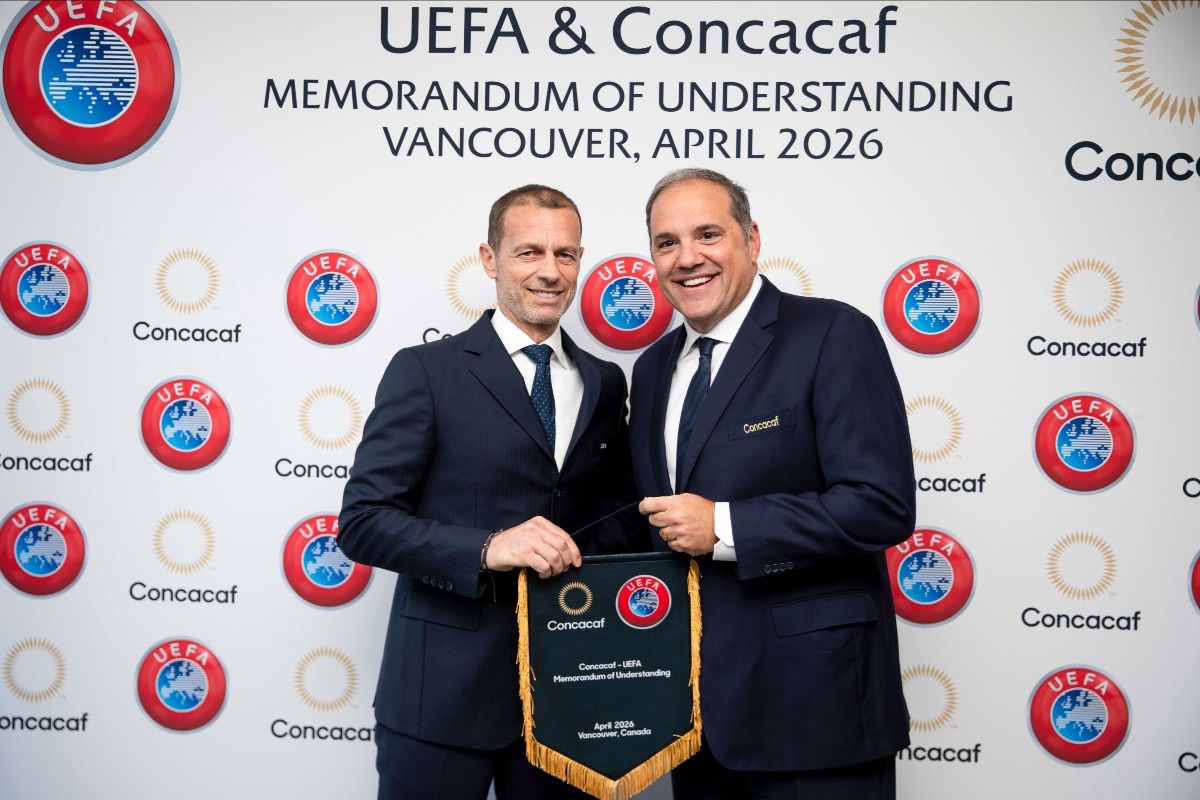 Lee más sobre el artículo La UEFA y la Concacaf refuerzan su cooperación mediante un Memorando de Entendimiento.