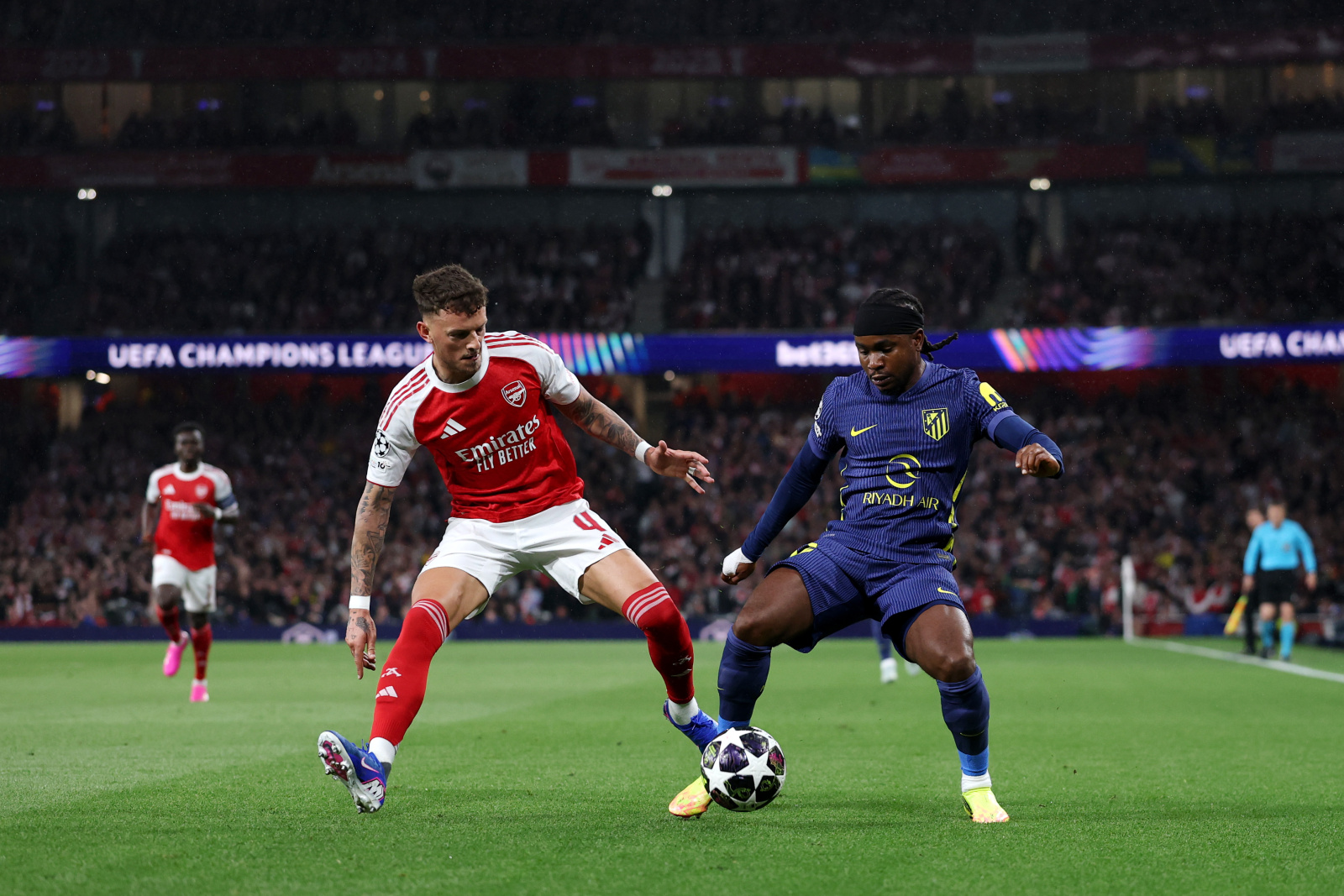 Lee más sobre el artículo Saka hunde al Atlético, mientras que Arsenal mantiene la calma y llega a la final: UEFA Champions League, 1-0
